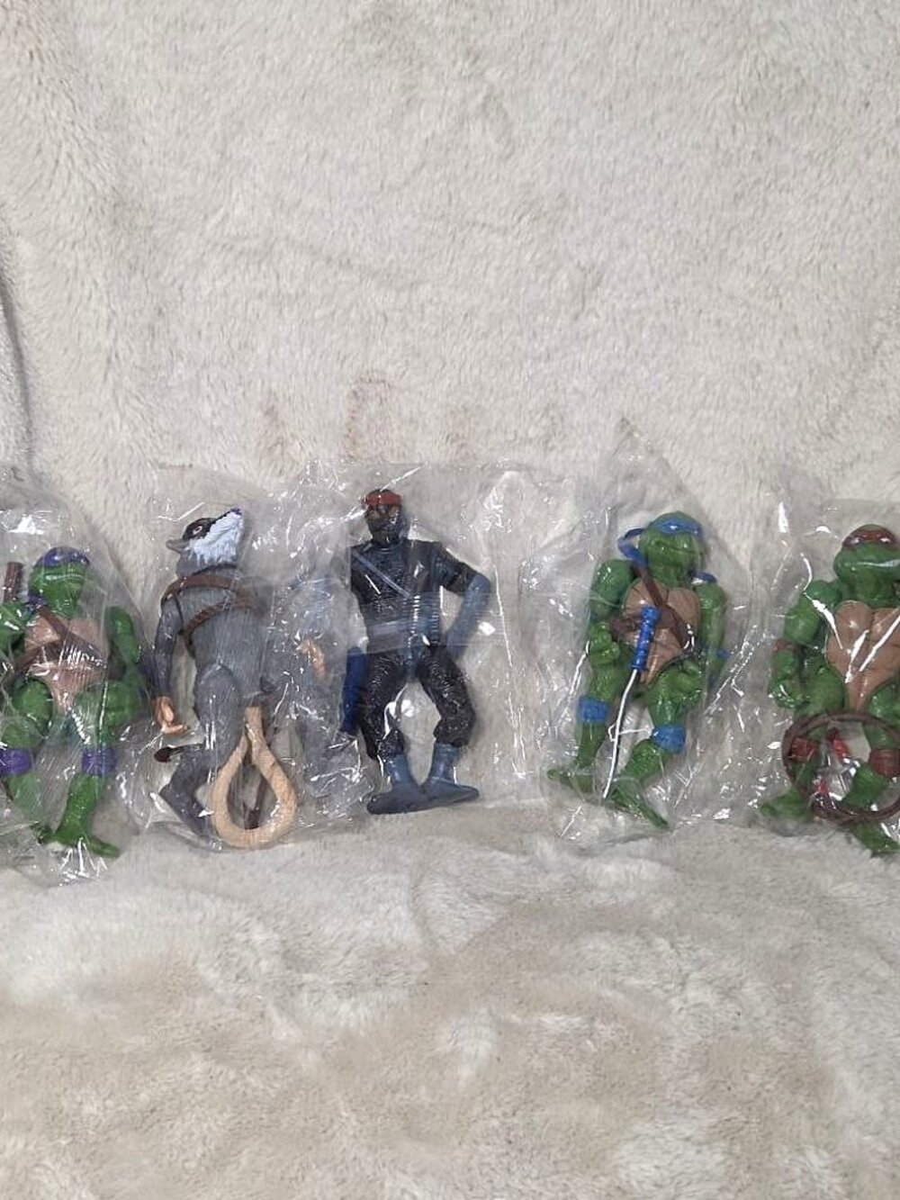 5 SEALED TMNT Teenage Mutant Ninja Turtles 1999 Action Figures #B5